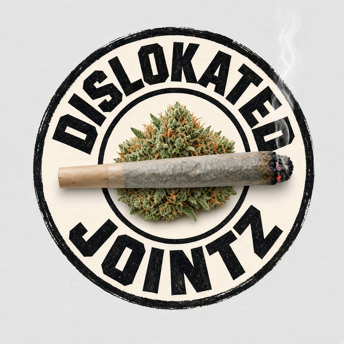 Dislocated Jointz logo - Himberly's unsolicited clothing brand