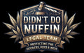 Didn't Do Nuffin Legal Team Sticker