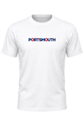 White Portsmouth FC T-Shirt mockup