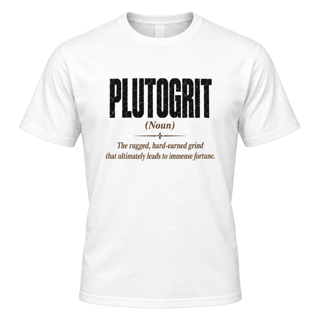 Plutogrit Tee Mockup