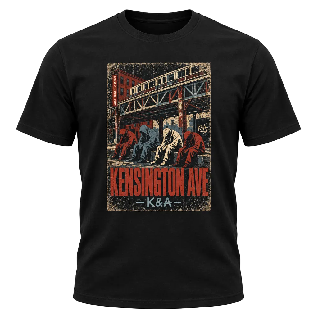 Kensington Ave Tee Mockup