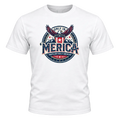 Only in 'Merica Tee Mockup