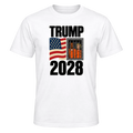Trump 2028 O and H Edition white t-shirt mockup