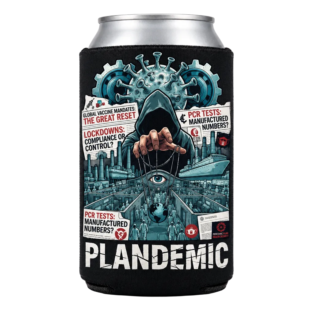 Plandemic Coozie Mockup